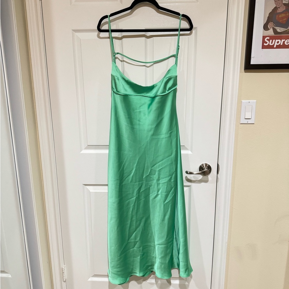 Zara Vibrant Green Dress